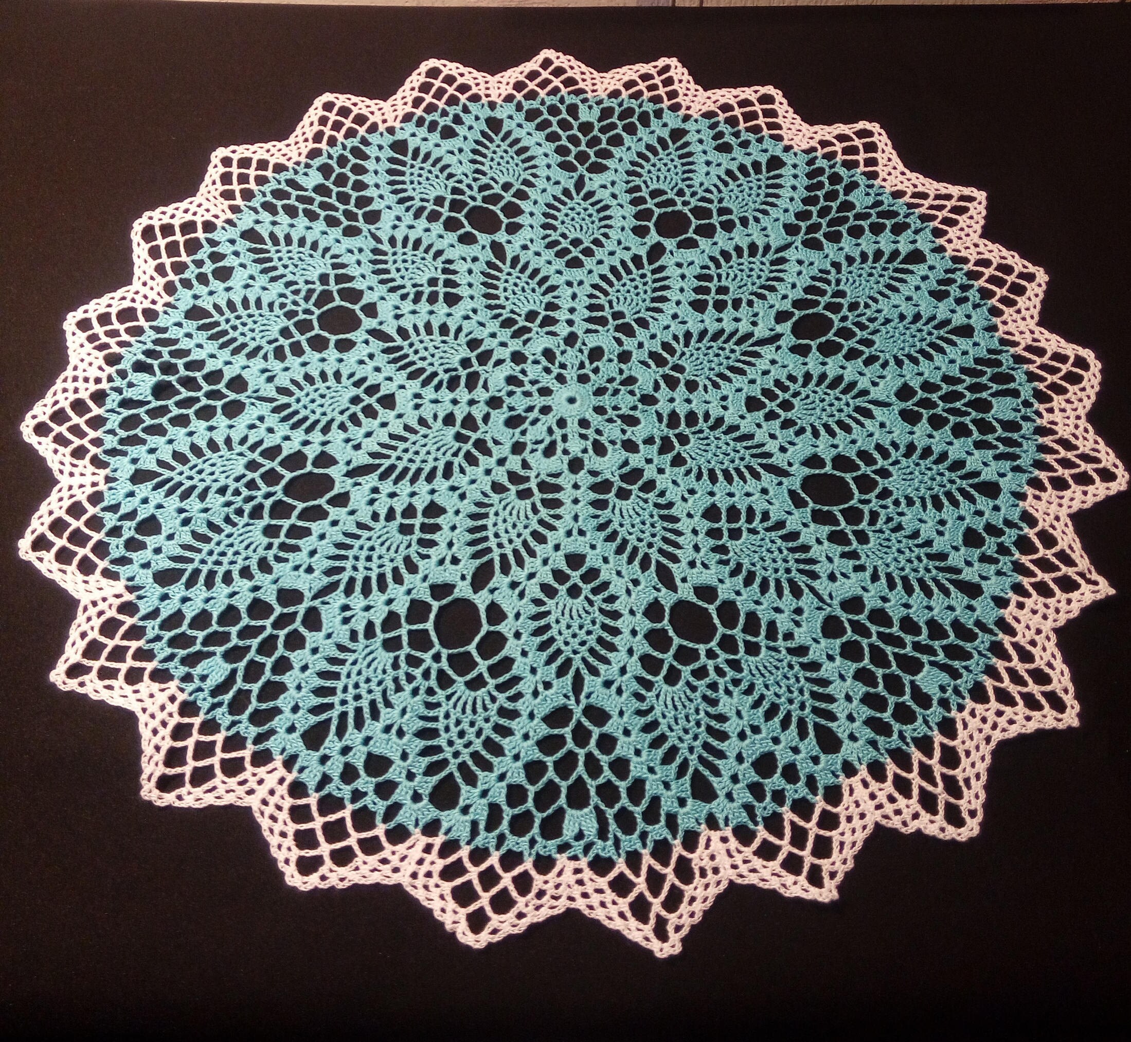 Emerald crochet doily-large doily-Home decor-Green crochet doilies-Mother/'s Day-Large tablecloth=Handmade-Handmade tablecloth