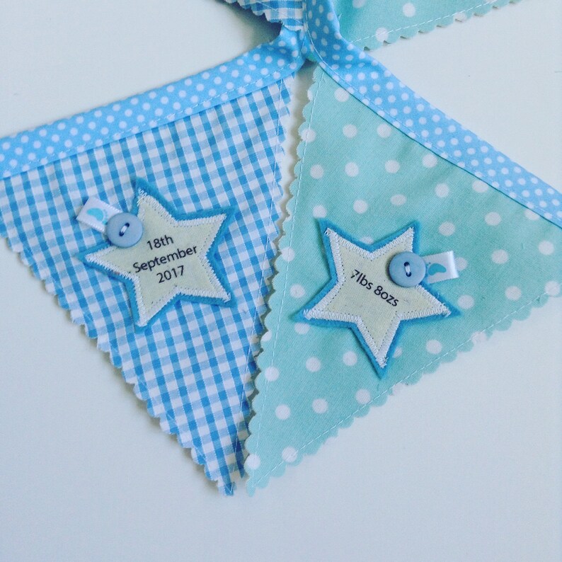 Baby Boy Buntingbunting Baby Bunting Name Bunting Etsy UK
