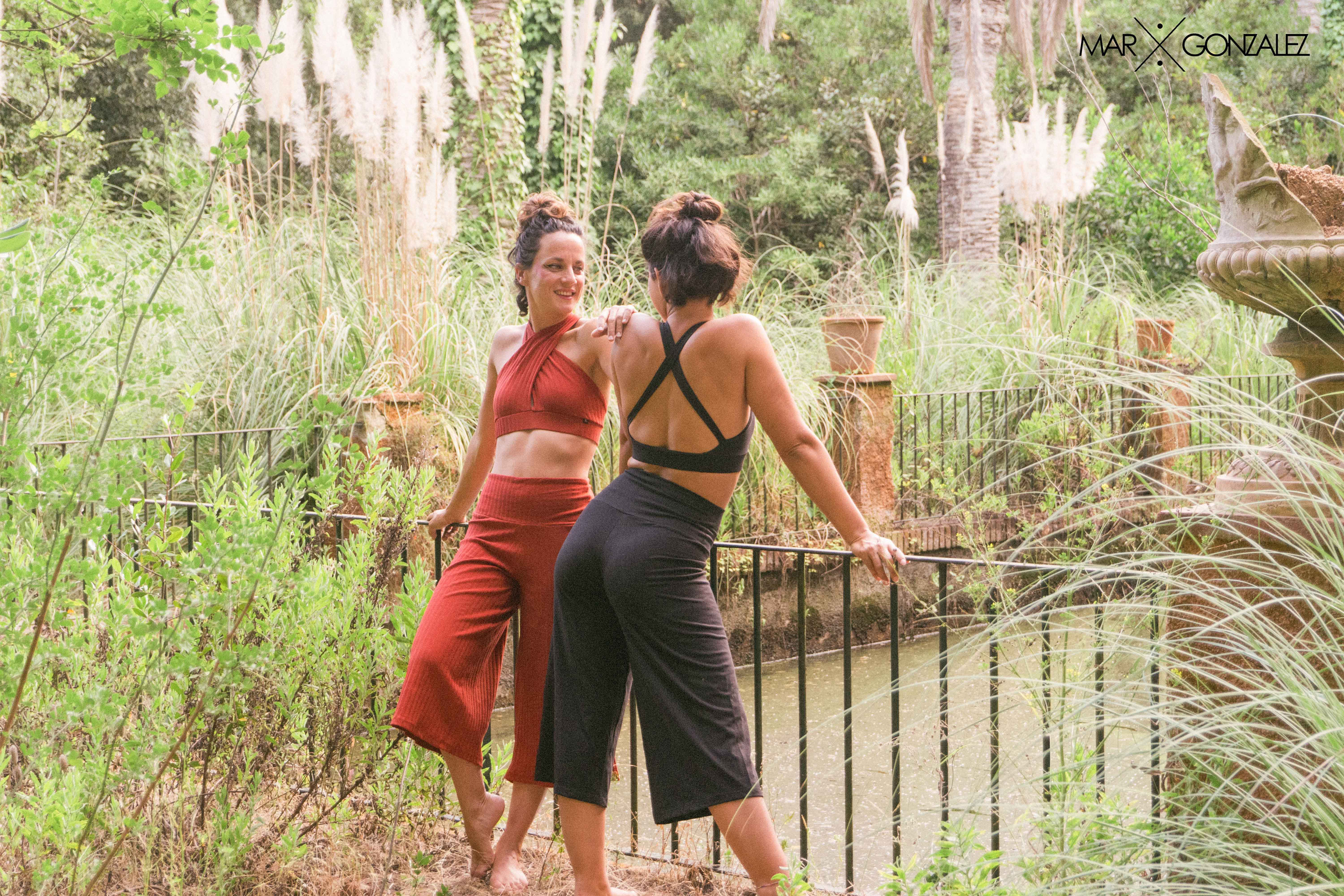 icyzone Pantalones de Yoga Largos para Mujer con Corte Bootcut de Cintura Alta 