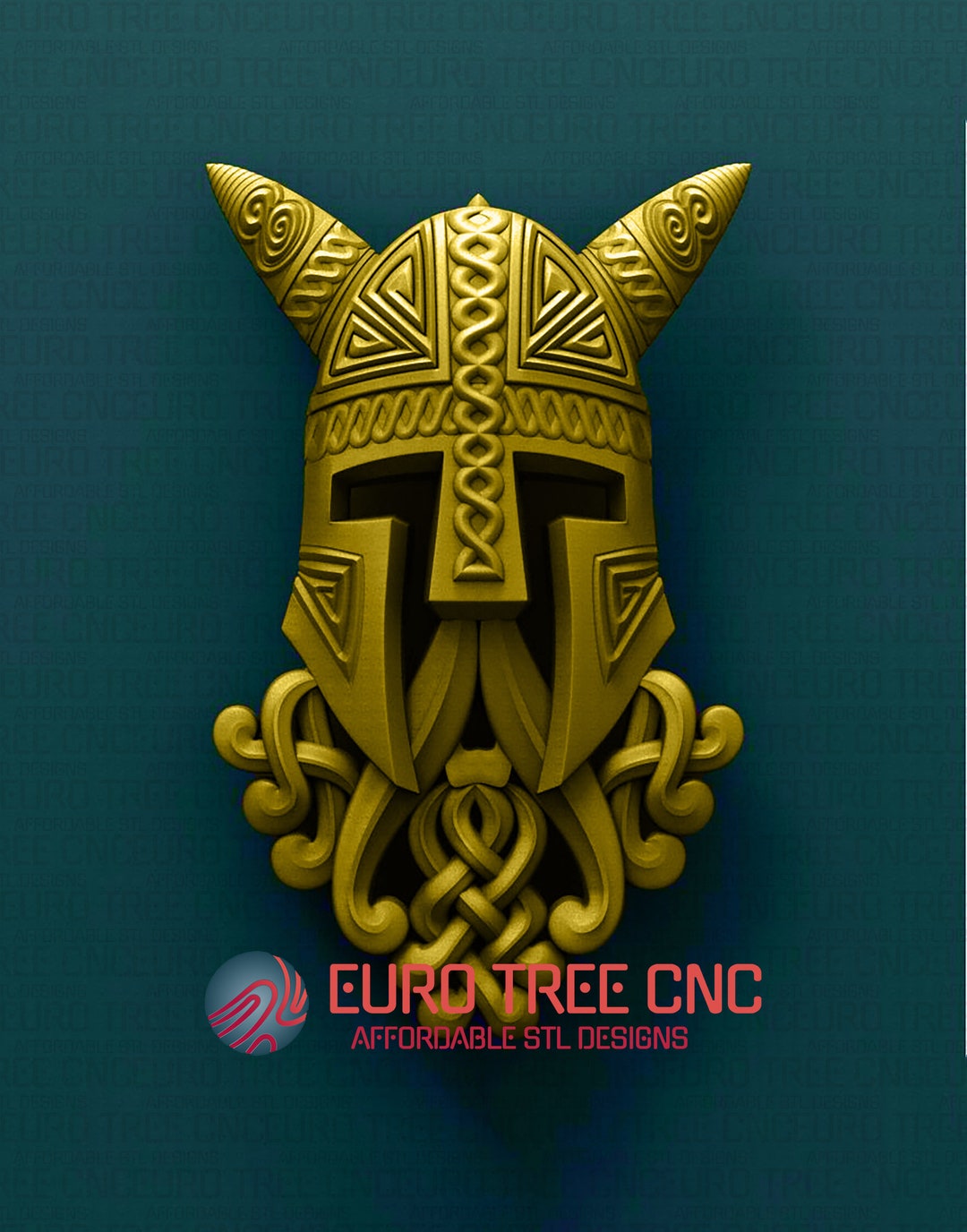 Celtic Helmet Mask Viking 3D STL Model CNC Router Engraver Etsy