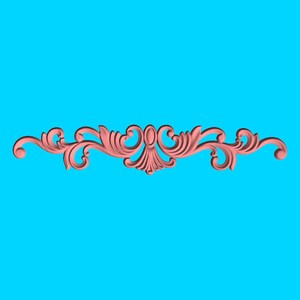 Decoratieve Ornamenten, 3D STL Model, CNC Router Graveur, Artcam, Aspire, CNC-bestanden, Hout, Kunst, Wall Decor, Cnc Active Active
