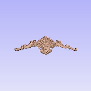 Decorative Ornament, 3D STL Model, CNC Router Engraver, Artcam, Aspire, CNC files, Wood, Art, Wall Decor, Cnc