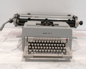 Olivetti Linea 98 Typewriter Vintage. Maquina De Escribir. Funciona 100 %