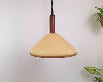 Vintage Pendant Light, Mid Century Modern, Hanging light, Space Age light, Retro Lamp