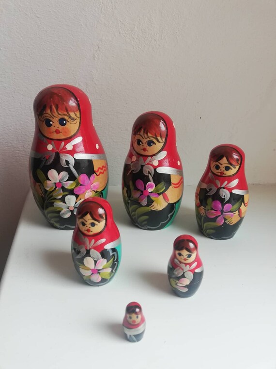 russian nesting dolls etsy