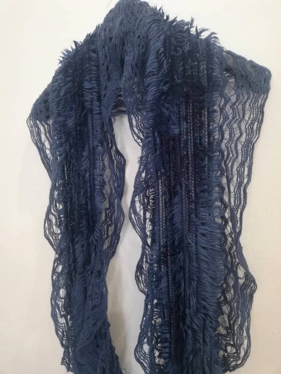 woman's scarf Hand Knit shawl / Women’s shawl / K… - image 3