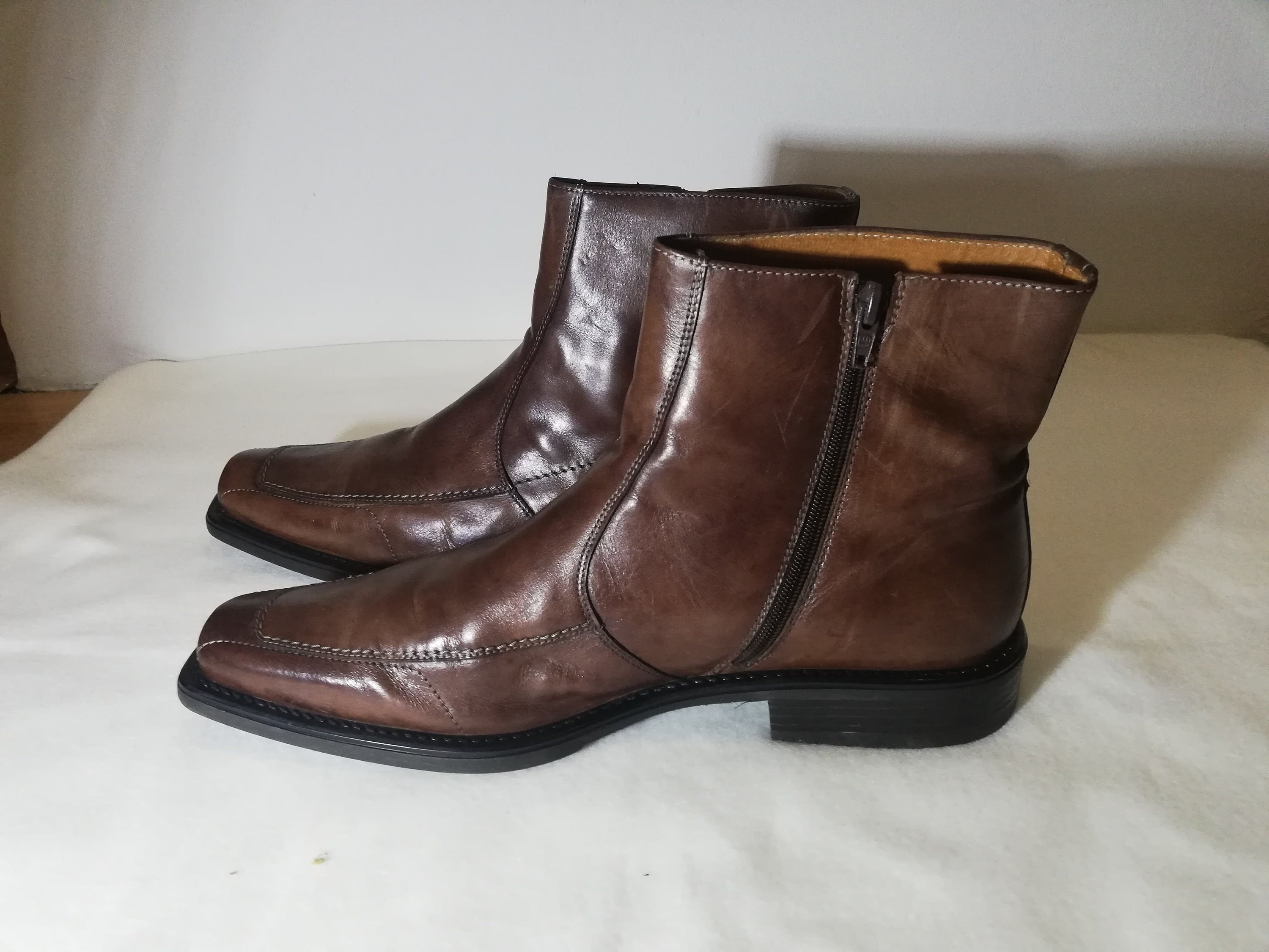 i dag Spille computerspil sjæl Vintage Men Boots BATA Leather Boots Size: 45 EU 12 US - Etsy Norway