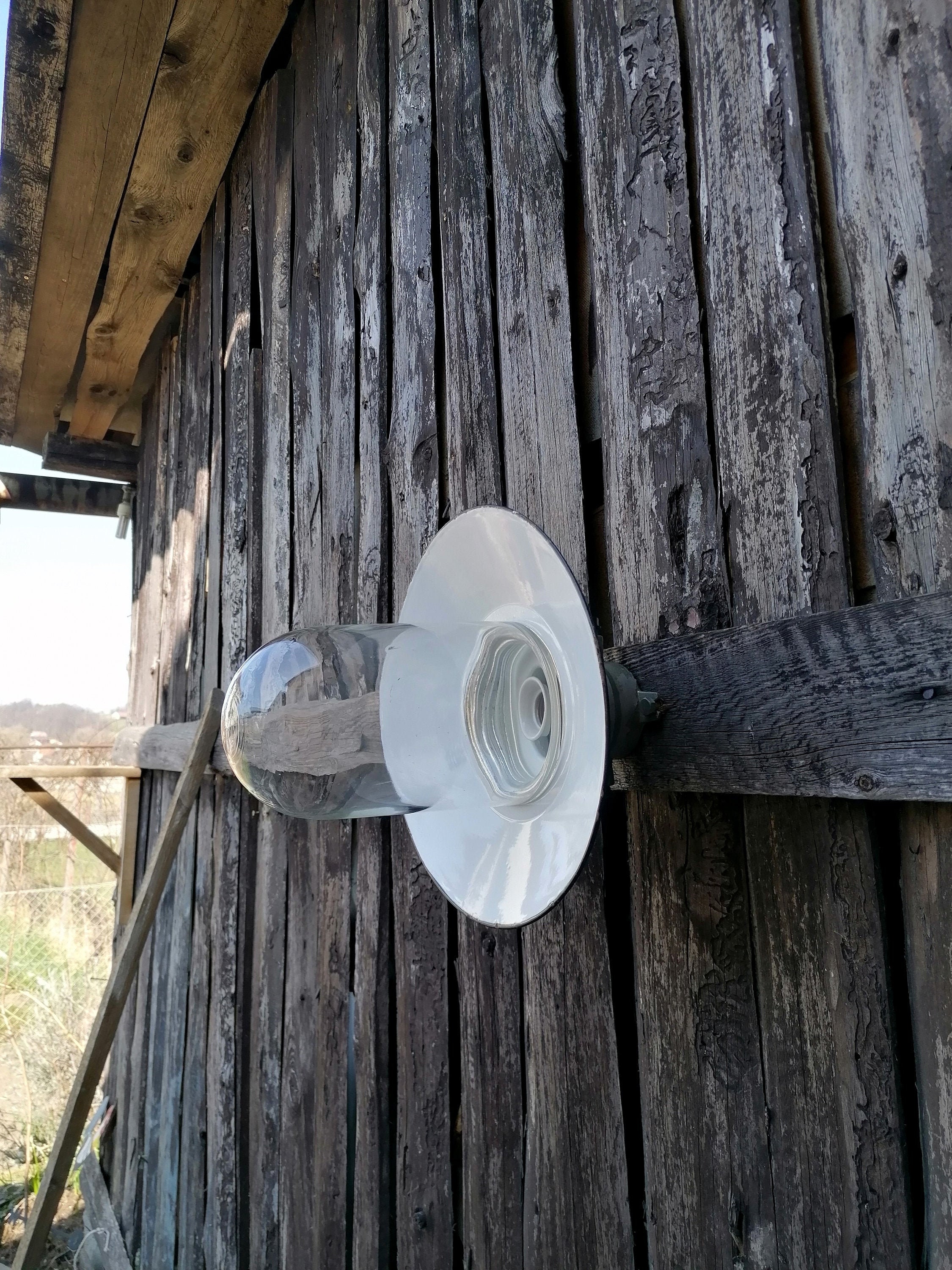 Lámpara de pared de techo de montaje en escalera industrial | Etsy