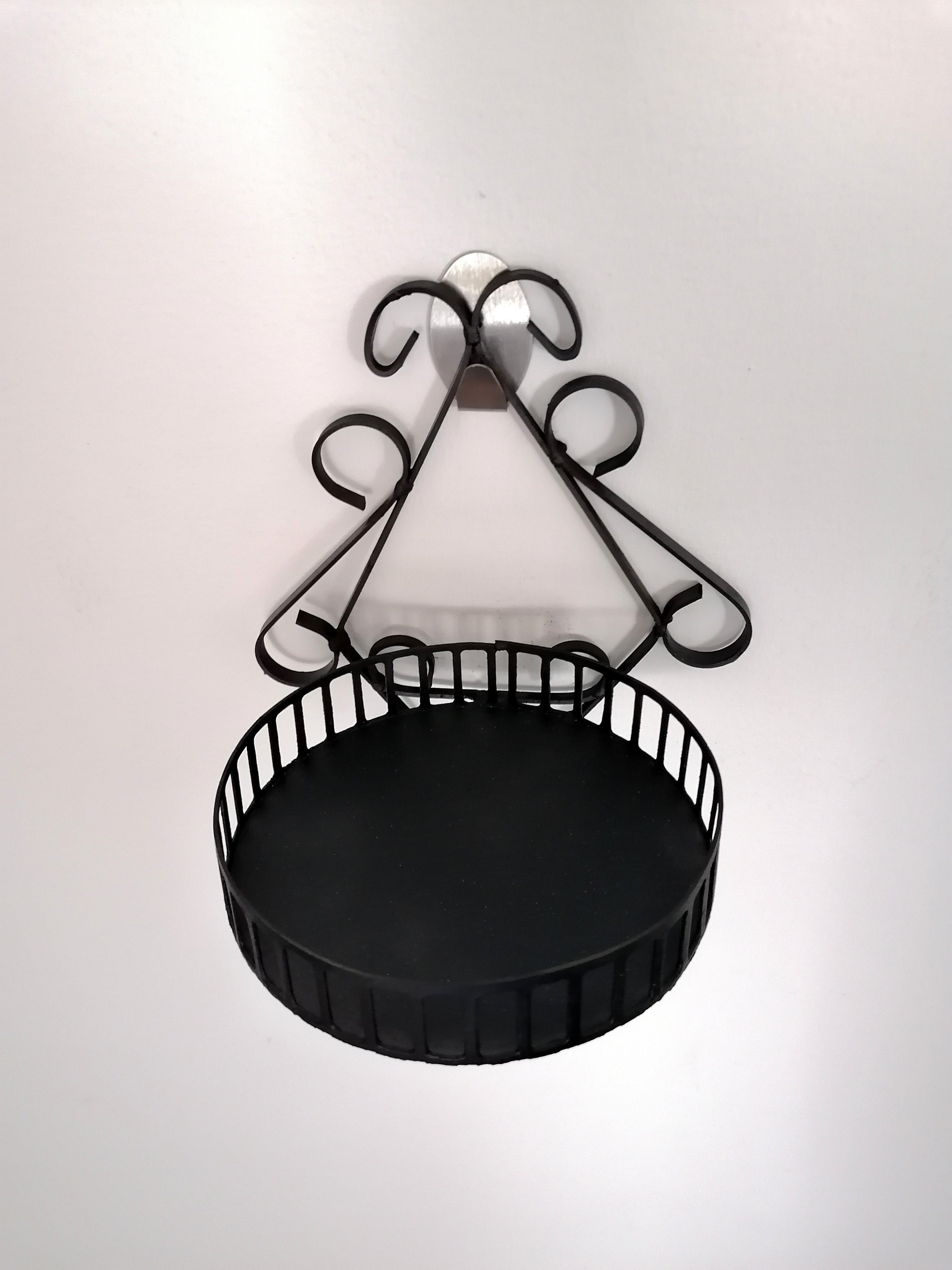 Colgador de la planta de la pared de hierro soporte de la | Etsy