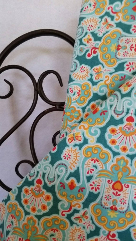 Free Shipping Quilting Fabric, 100 Percent Cotton RJR The Sultans Garden