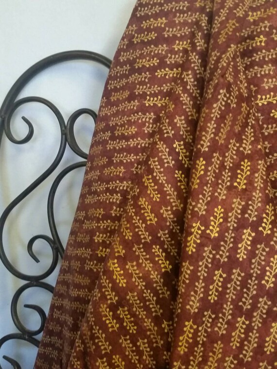 Free Shipping Quilting Fabric, 100 Percent Cotton, Bare Branches by Lonni Rossi for Andover Fabrics for Crafting Fall Projects