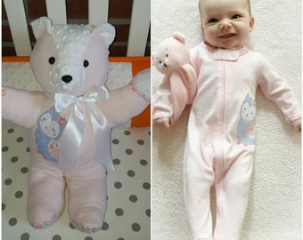 Christmas gift/Memorial bear/Baby shower /birthday gift/Christmas Ideas/Christmas gift for mom