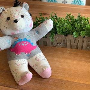 Memory Bear - Personalized Christmas Gift | Keepsake Bear from Loved One&#39;s Clothing