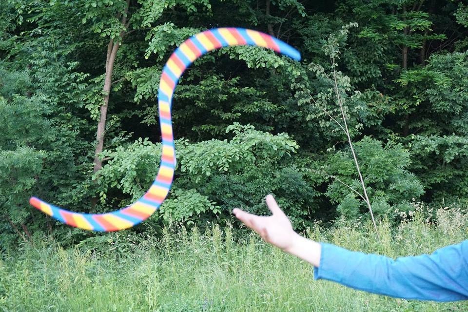 Buugeng S Staff Juggling 3 Colors With Stripes Model Handmade Etsy