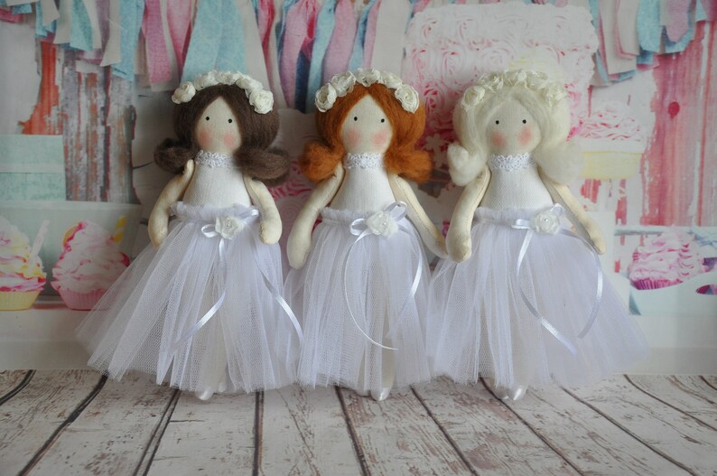 personalised flower girl doll