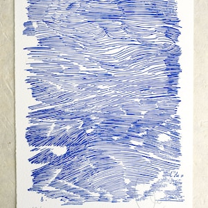 Print "The Island" by Dominique Castell - Atelier Vis-à-Vis