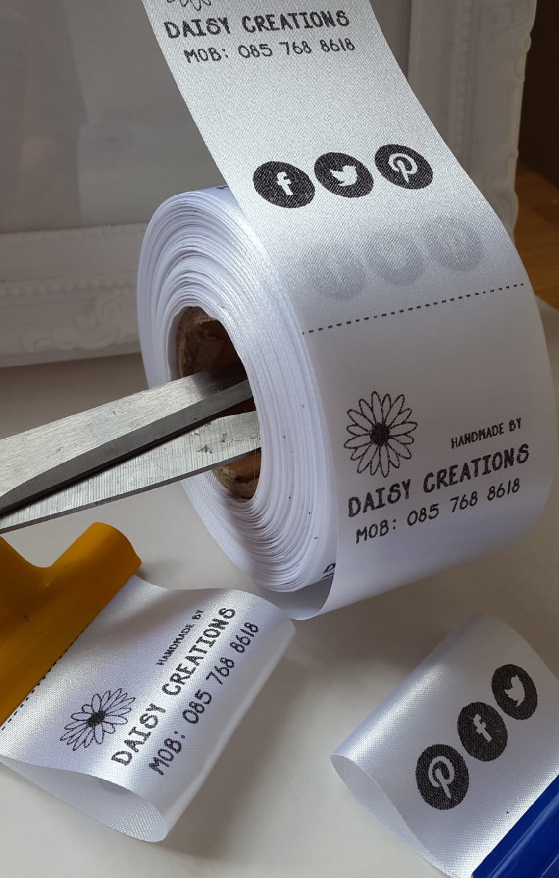 Sew in Garment Labels Washcare Labels Waterproof Tags 25mm Etsy