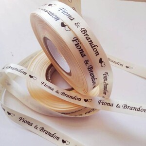 10 mm företagsband - Företagsmärke - Elegant specialtryckt satin - Personligt band - specialdesign - Professionellt märkesband bild 10