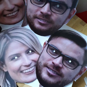 Face Cut Out- Face Props- Custom Made Personalized Face Masks ...