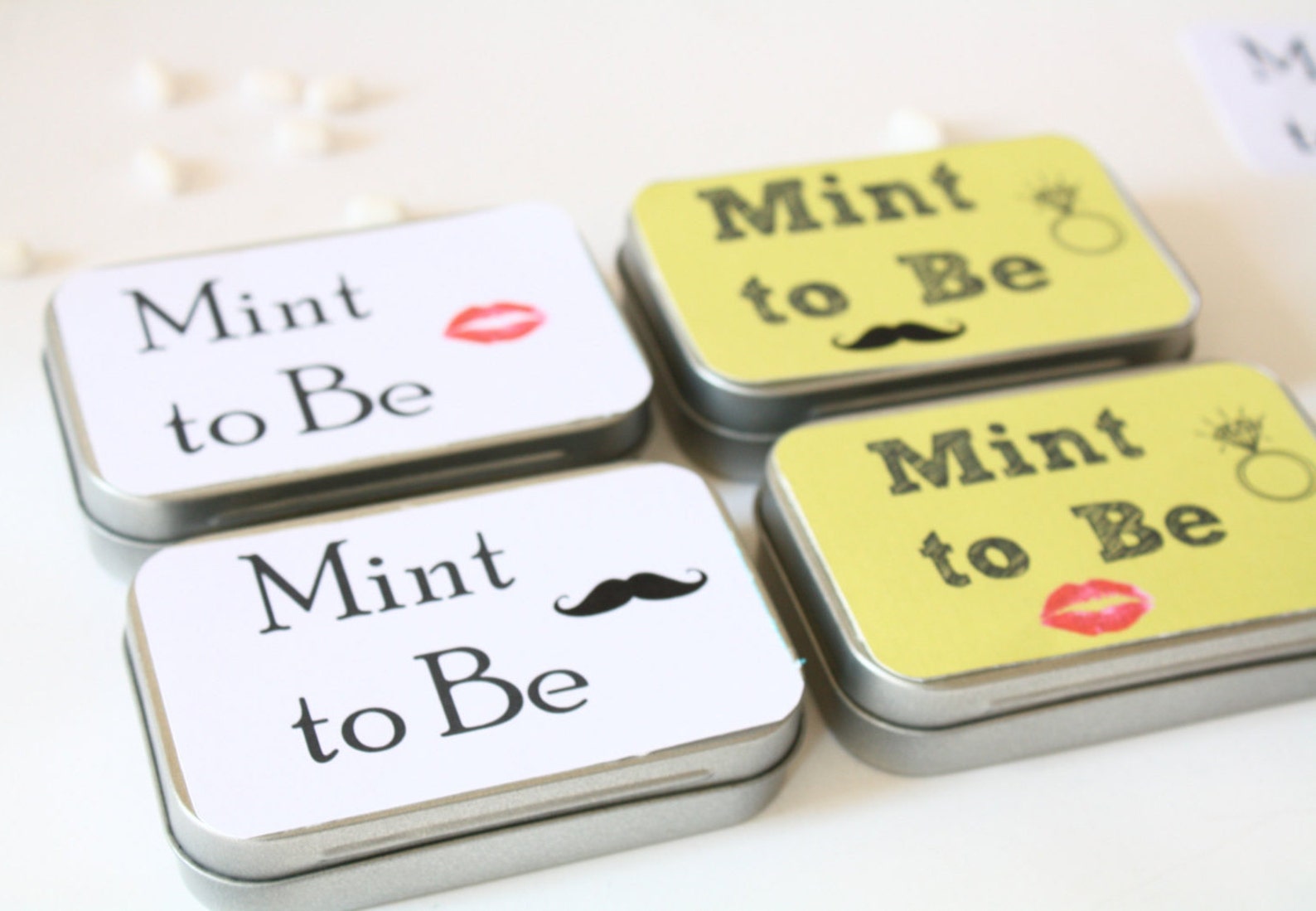 Mint to be tins groombride to be gift idea etsy