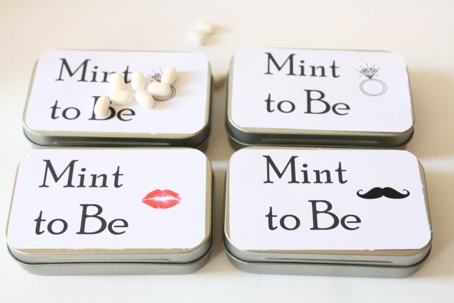 Mint to be tins groombride to be gift idea etsy
