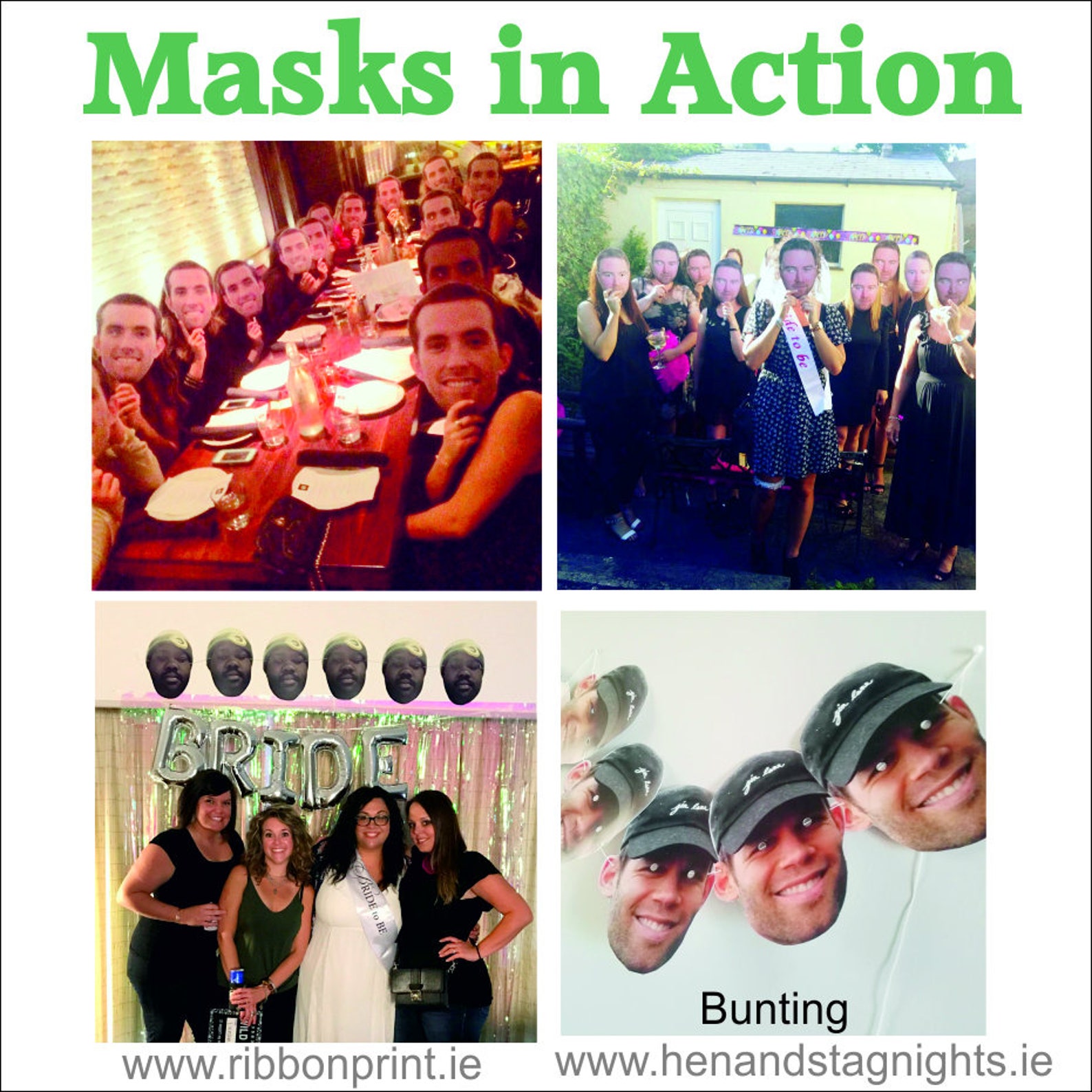 DIY Face Cut Out 10's Face Props Custom Made - Etsy