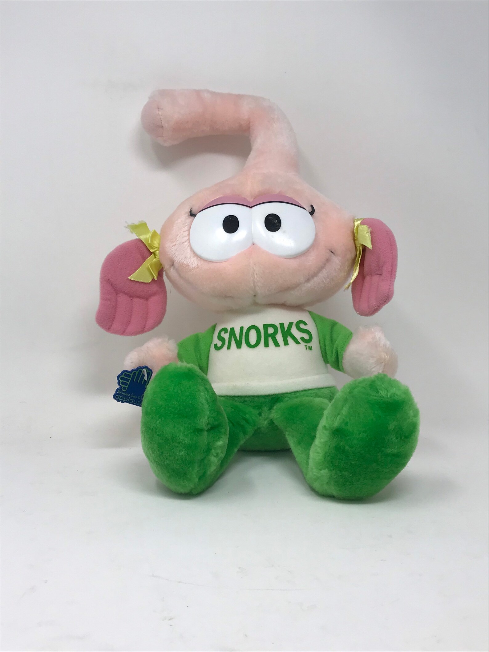 Snorks Plush Casey Girl Green Plush Applause 80s Etsy