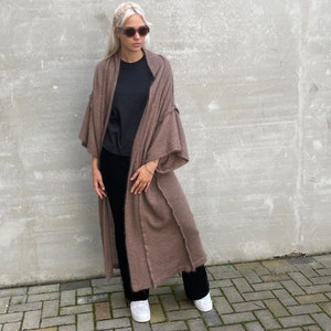 CARDIGAN KIMONO CACAO