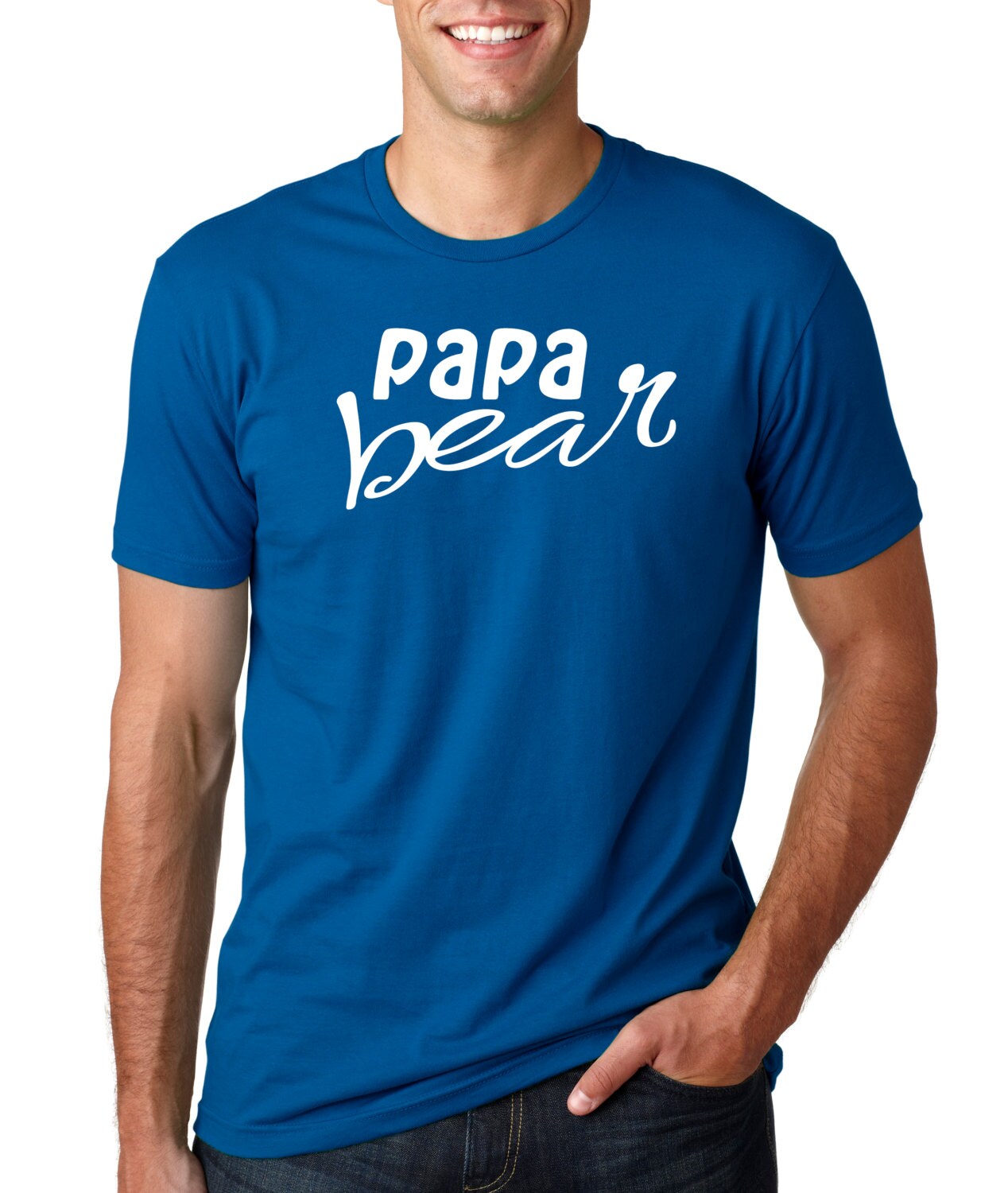 Papa Bear Birthday Shirt Dad Shirt Vintage Agebirthday - Etsy