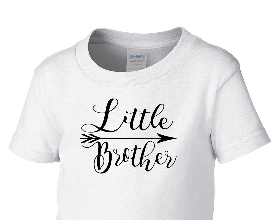 Little Brother Shirt T Newborn Baby Outfit or Toddler Etsy