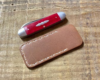 For JACK WOLF KNIVES: Handmade Cajun Pocket Slip Leather Folding