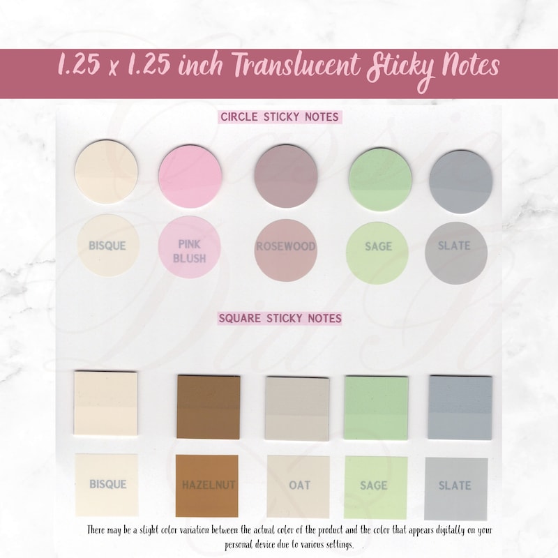Sticky Notes 25% 30% - Etsy