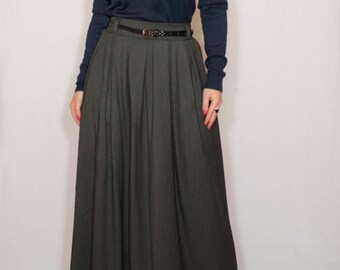 long skirts with pockets