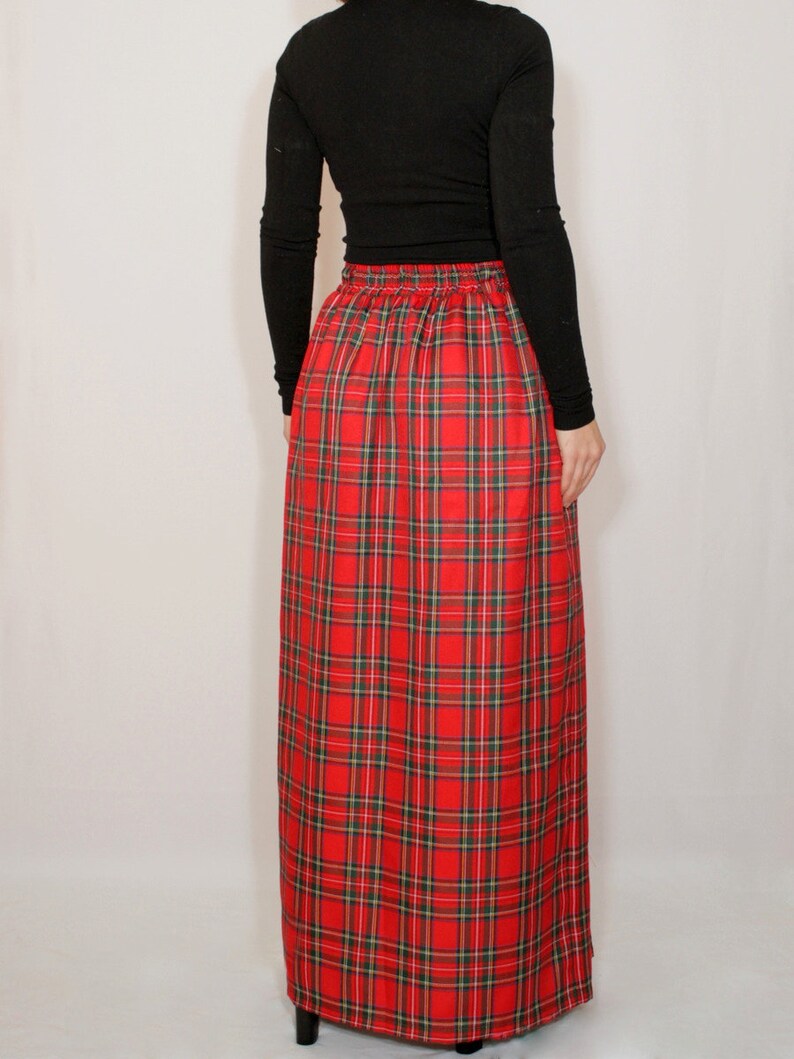 Schottenrock Herren | Karierter Faltenrock Mit Taschen Mittelalter Style