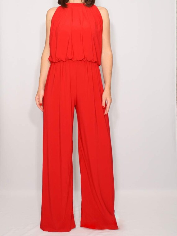 jumpsuit halter top