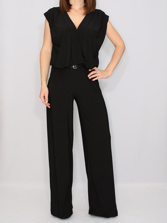 jumpsuit formal black