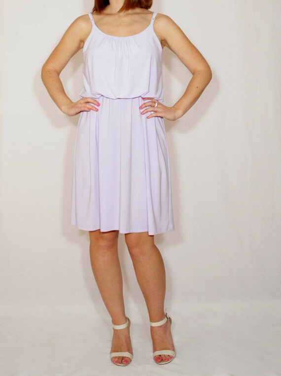 pale lavender dress