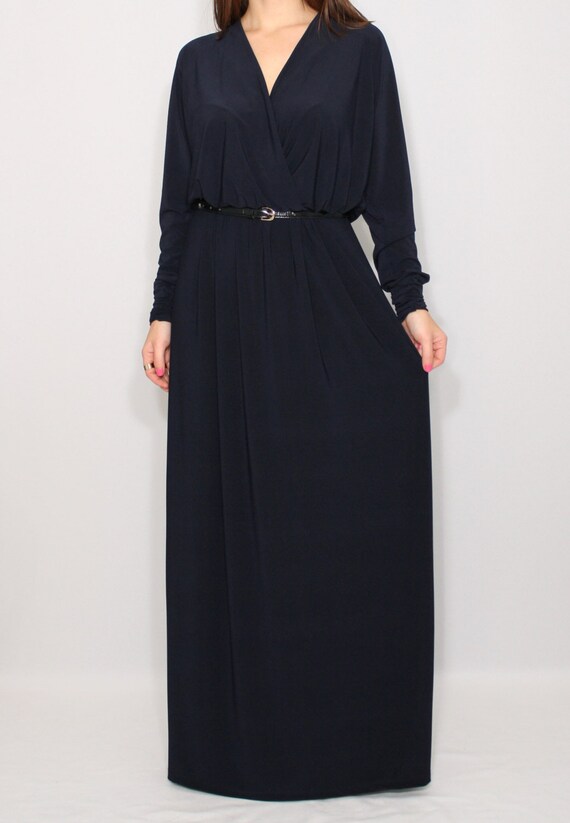 batwing long dress