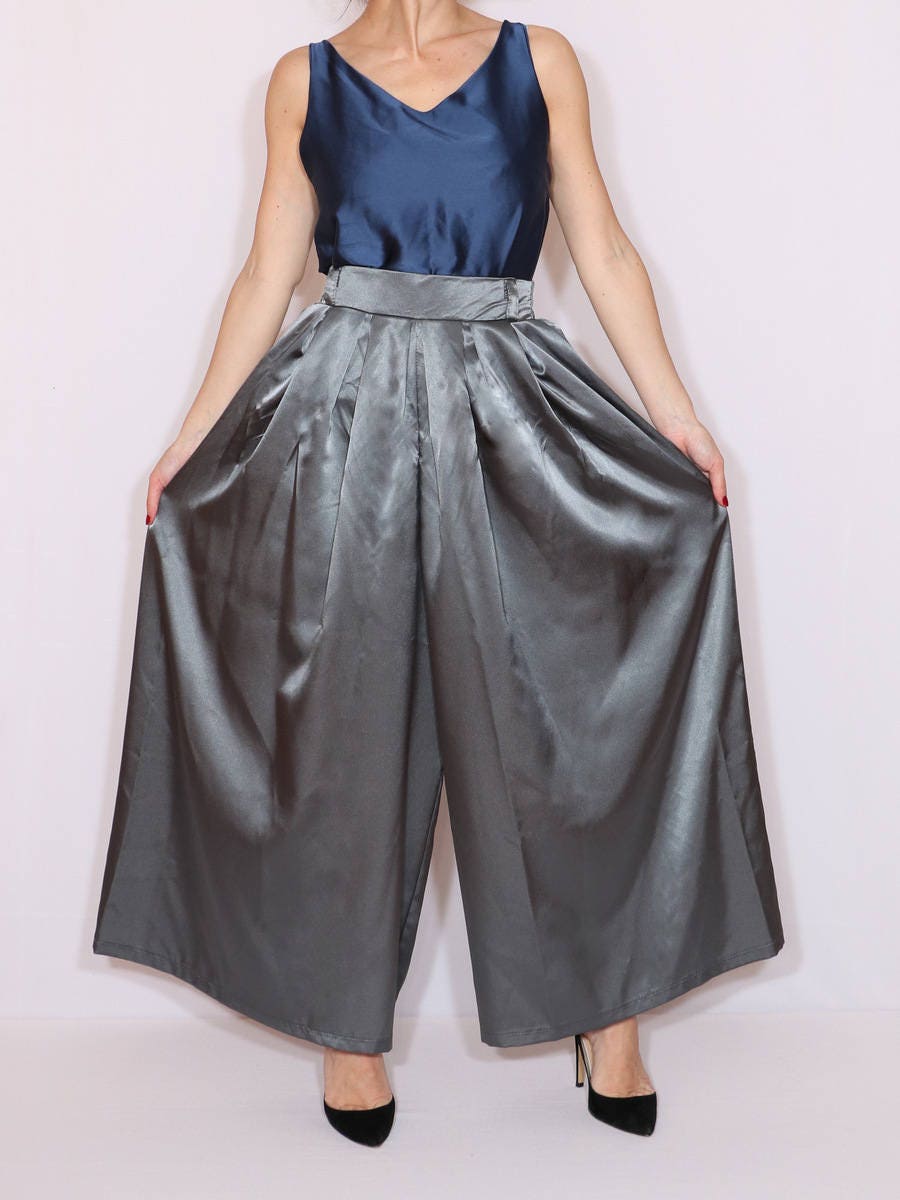 summer silk pants