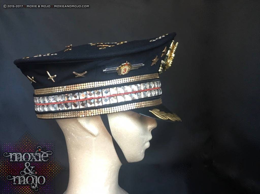 Moxie & Mojo :: Captains Hats, Band Hats, and More Hats :: Goldie Lux