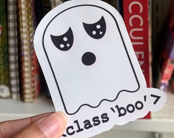 Boolean Ghost sticker
