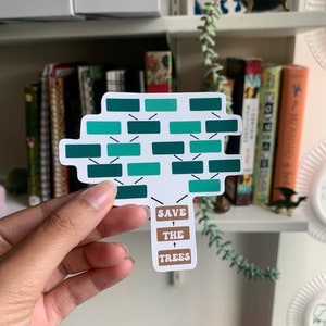 Decision Tree sticker 3x3