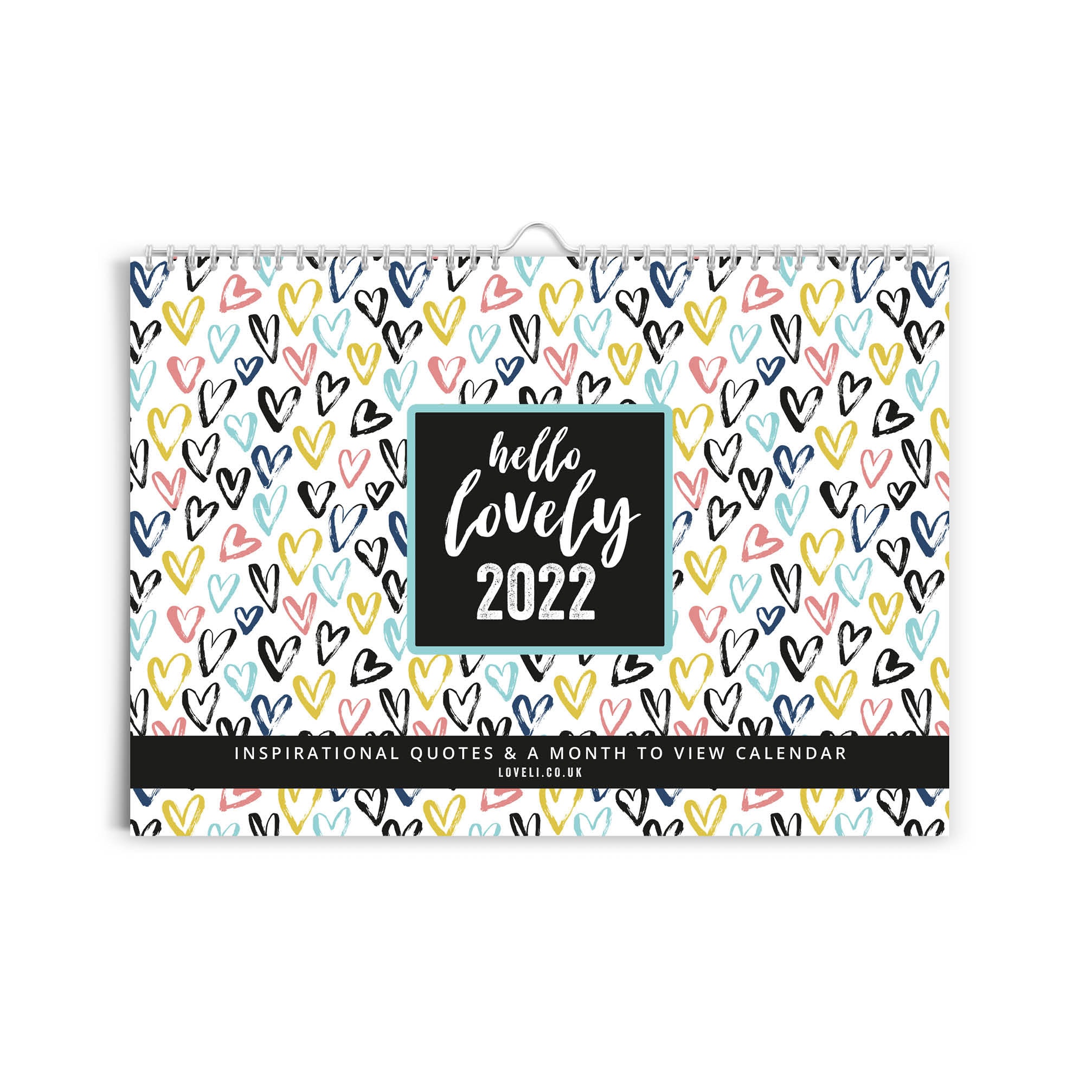Inspirational Quote Calendar 2022 Hello Lovely 2022 Calendar | Etsy