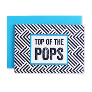 Top Of The Pops Card - Peculiar Tarjeta del Día del Padre - Pops Card