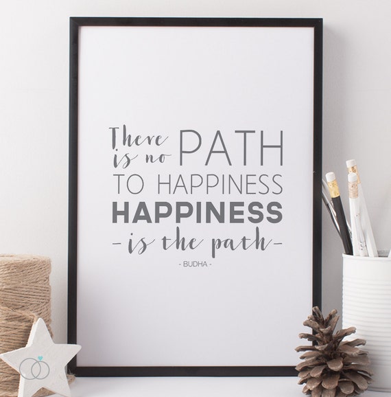 buy happiness print prosecco quote a4 glossy picture gift poster unframed