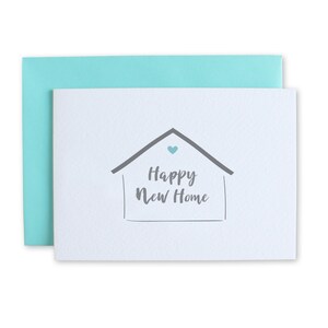 Nuovo biglietto di auguri per la casa - Biglietto di auguri per la casa mobile
