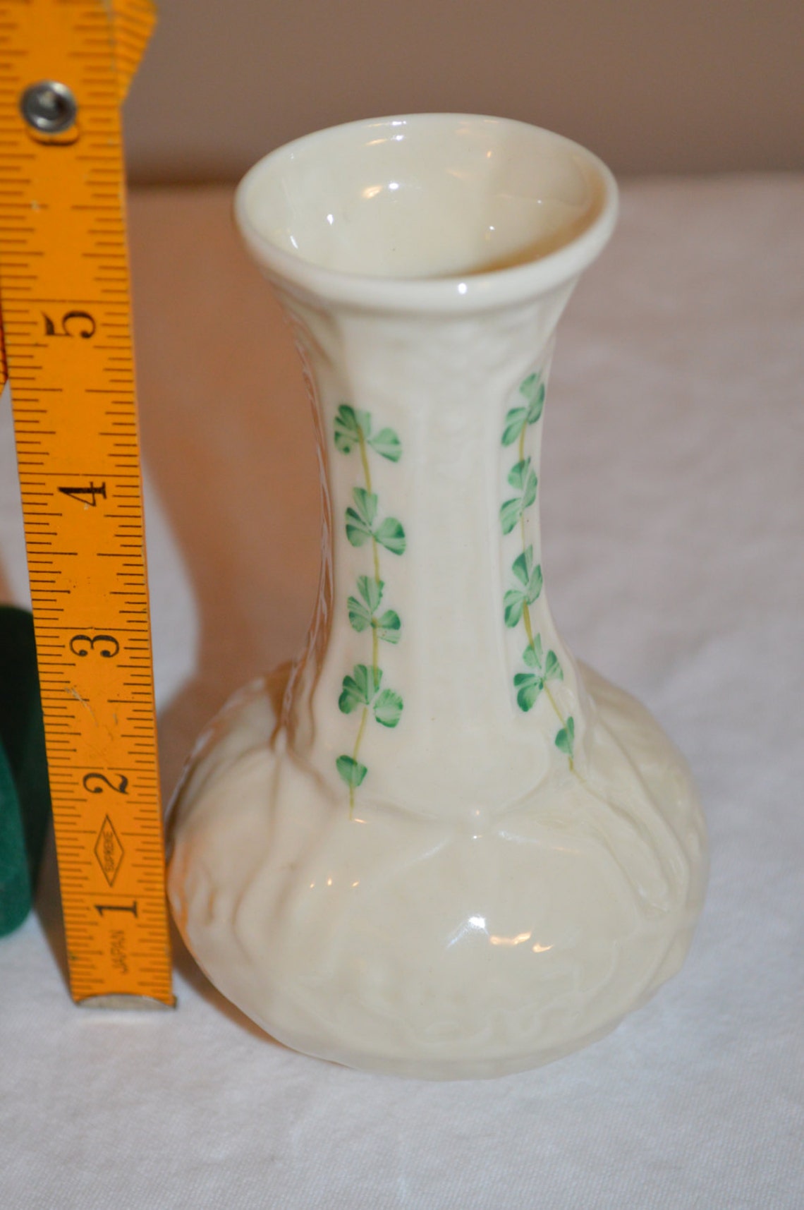 Belleek Vintage Spill Vase RARE Etsy