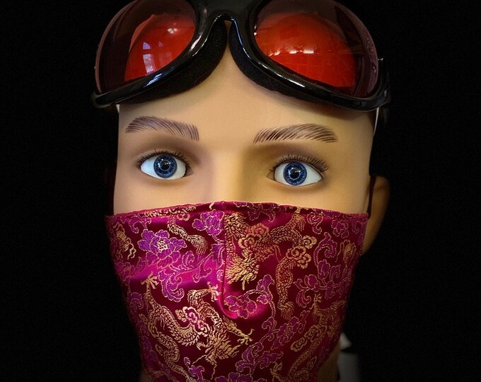 Buy 1, donate 2: Satin 3-layer Face Mask - Fun in times of chaos