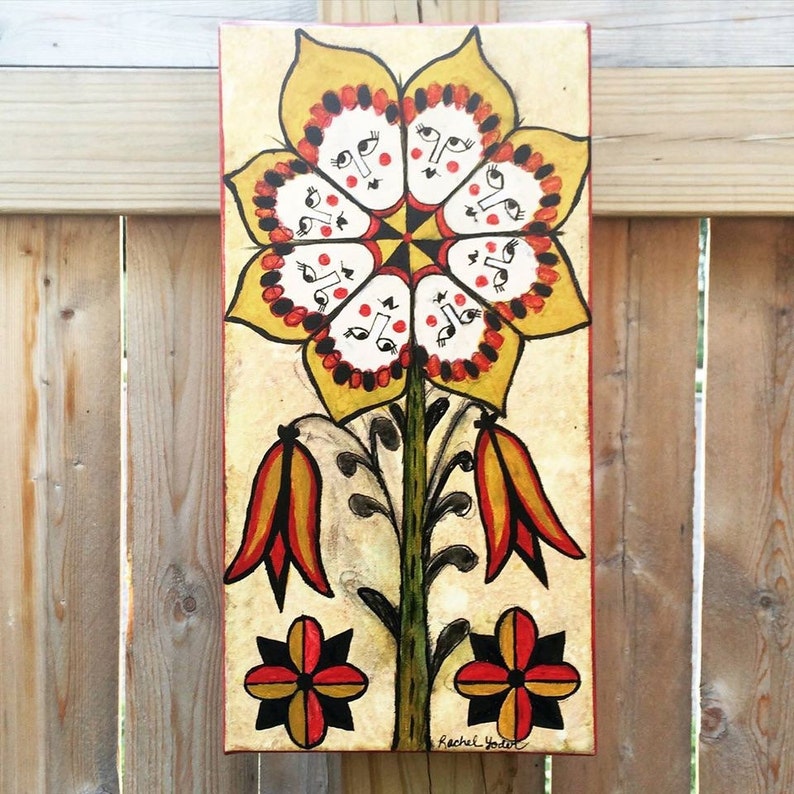 PA Dutch Fraktur Painting - Etsy