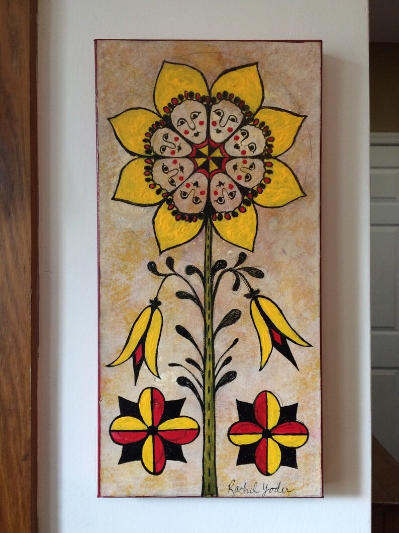 PA Dutch Fraktur Painting - Etsy